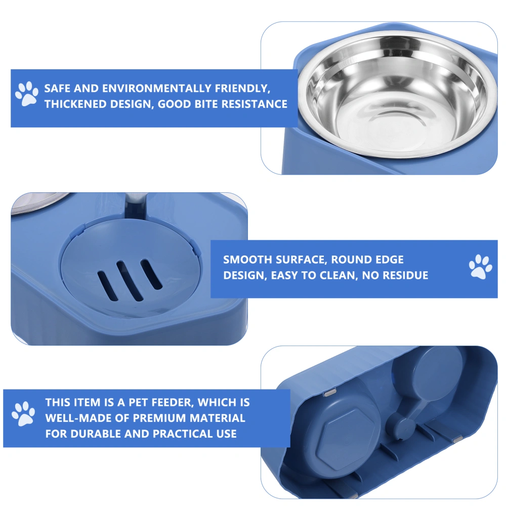 Home Creative Pet Food Bowl Durable Automatic Dog Feeder Dog Cat Food Bowl