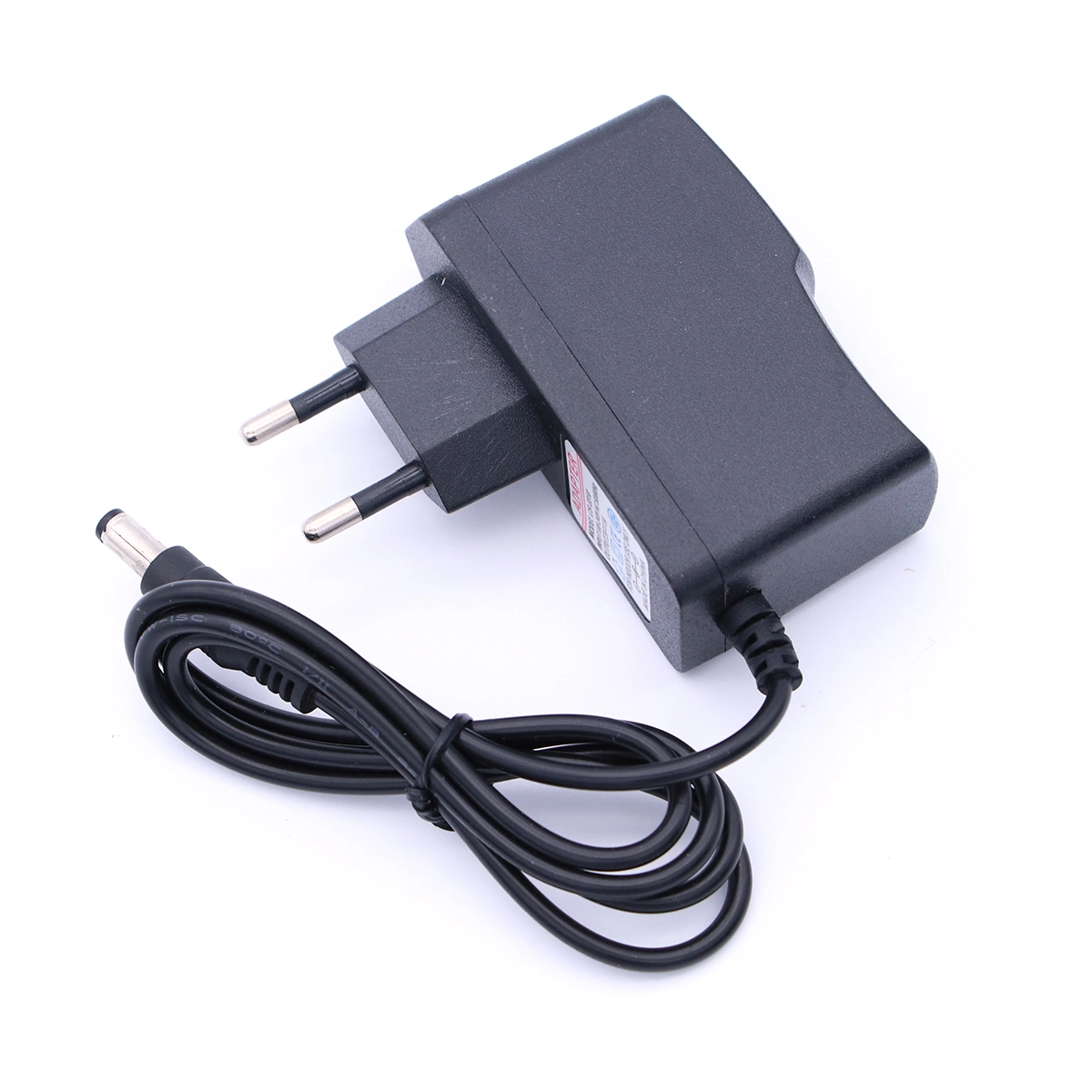 AC 100-240V DC 6V 1A 5.5mm x 2.1mm Power Adapter Charger with EU-plug Power Adapter (Black)