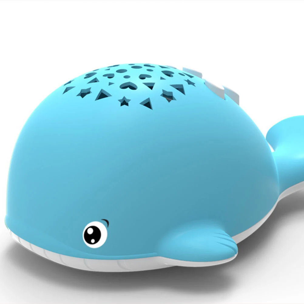 1PC Whale Shaped Story Telling Machine Musical Sounding Toy Early Learning Gift Educational Supply for Kids Without Battery (Random Color)