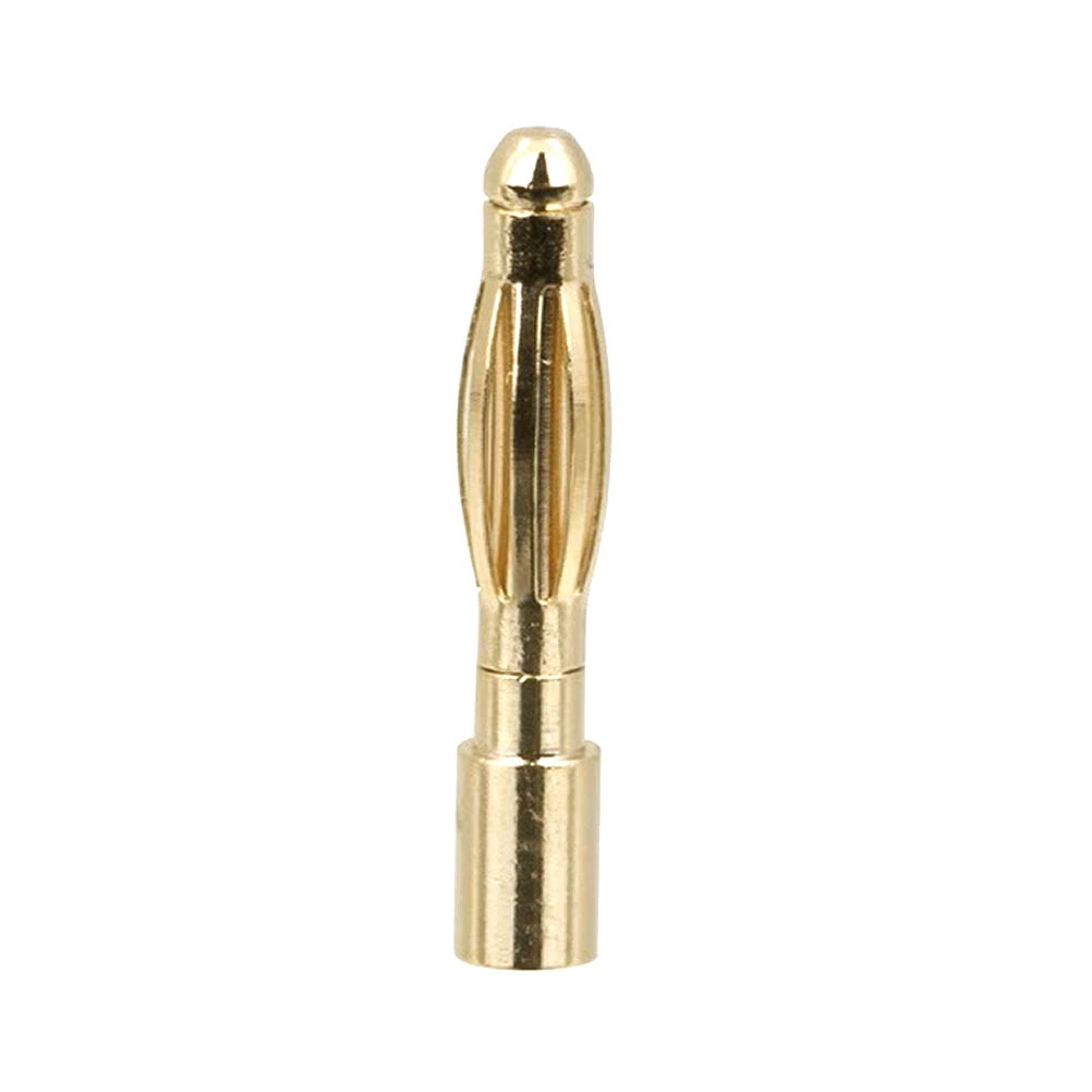 20 Pairs of 2.0mm Gold Plated Male & Female Bullet Banana Connectors Plugs for DIY RC Battery ESC Motor