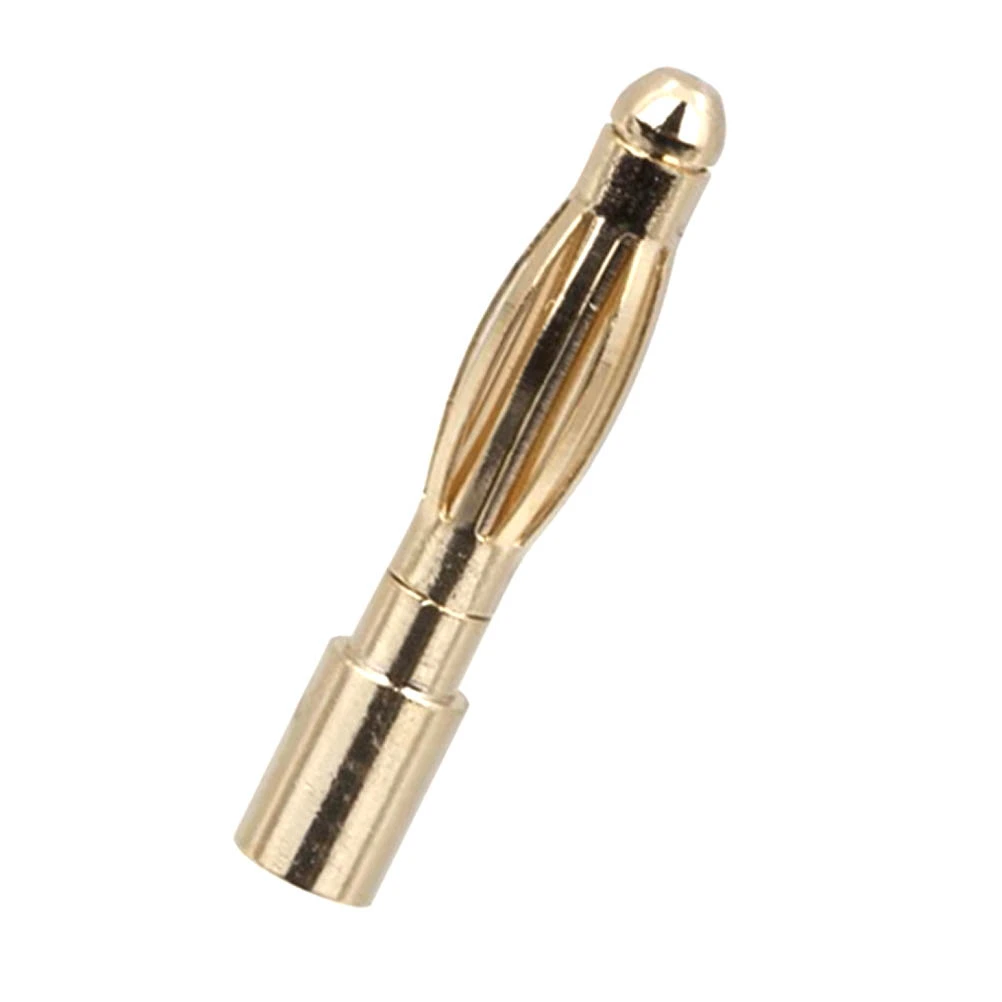 20 Pairs of 2.0mm Gold Plated Male & Female Bullet Banana Connectors Plugs for DIY RC Battery ESC Motor