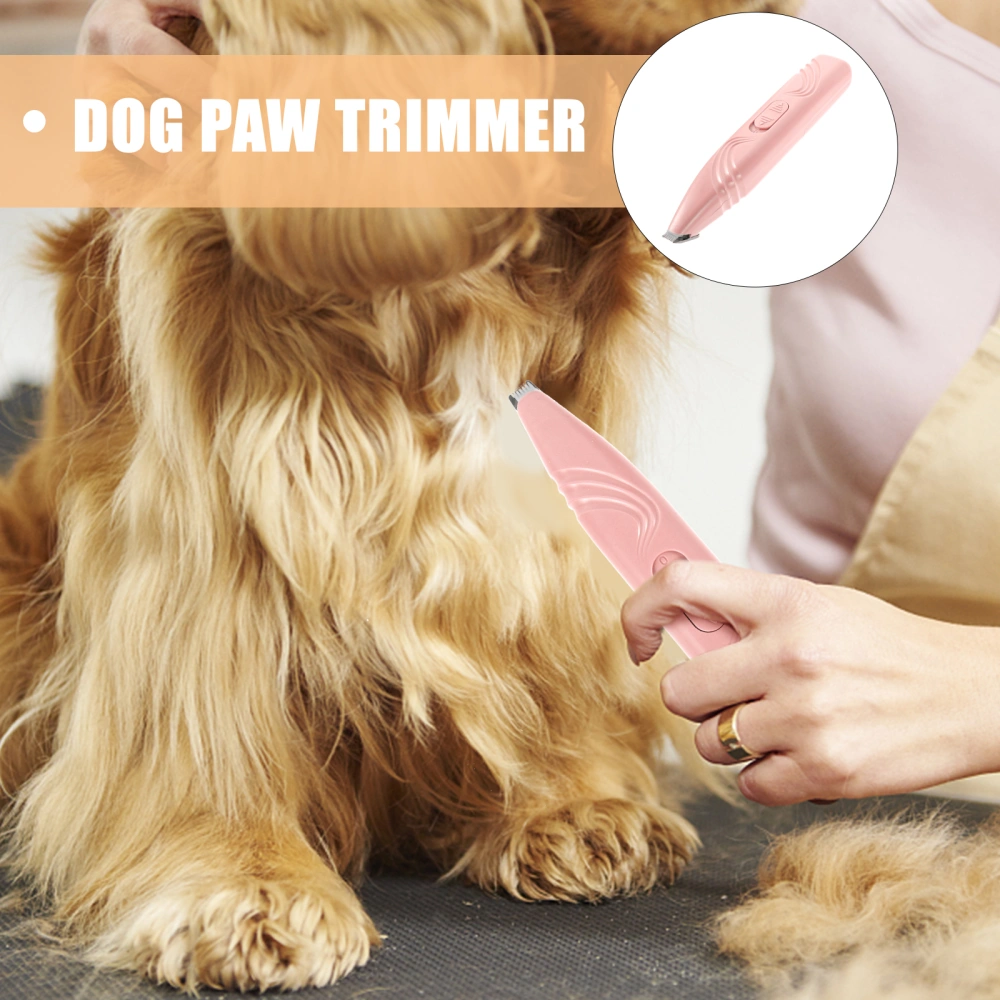 Electric Pet Clippers Dogs Grooming Low Noise Pet Paws Clipper Dog Paw Trimmer