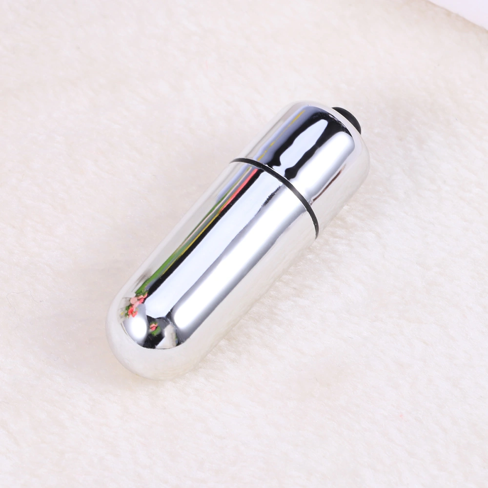 Bullet Vibrator Mini Vagina Stimulator Single G-spot Wand Massager Vibes Sex Toy For Female Women(Silver)