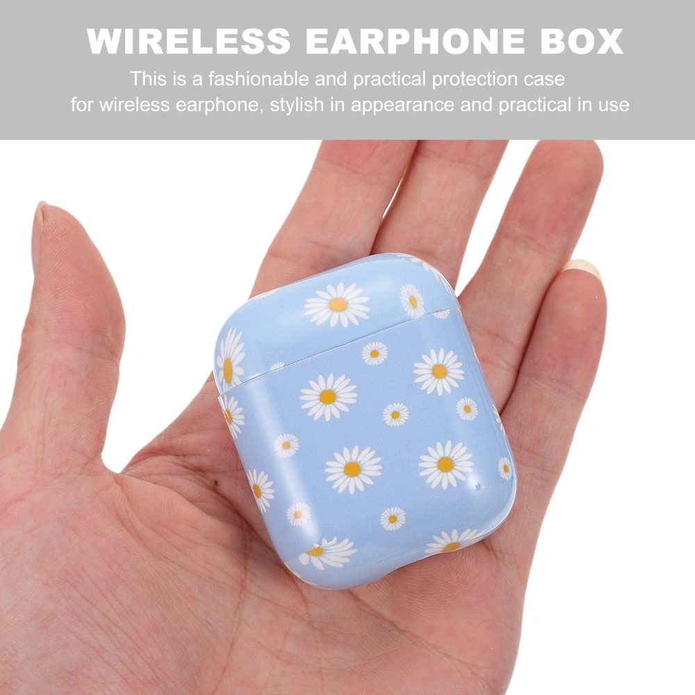 1Pc Wireless Earphone Box Plastic Earphone Protector Compatible for Airpods1/2