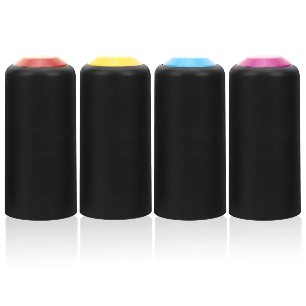 4pcs Microphones Battery Cover Wireless Mic Battery Screw on Cap Compatible for PGX24/SLX24/PG58