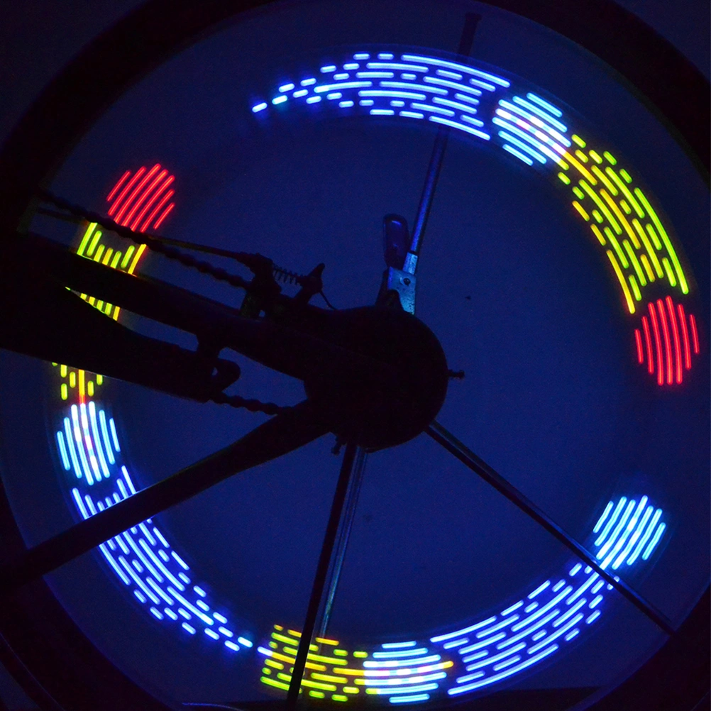 Bike Spoke Light LED Bike Wheel Light Colorful Wheel Spoke Light Bike Accessory