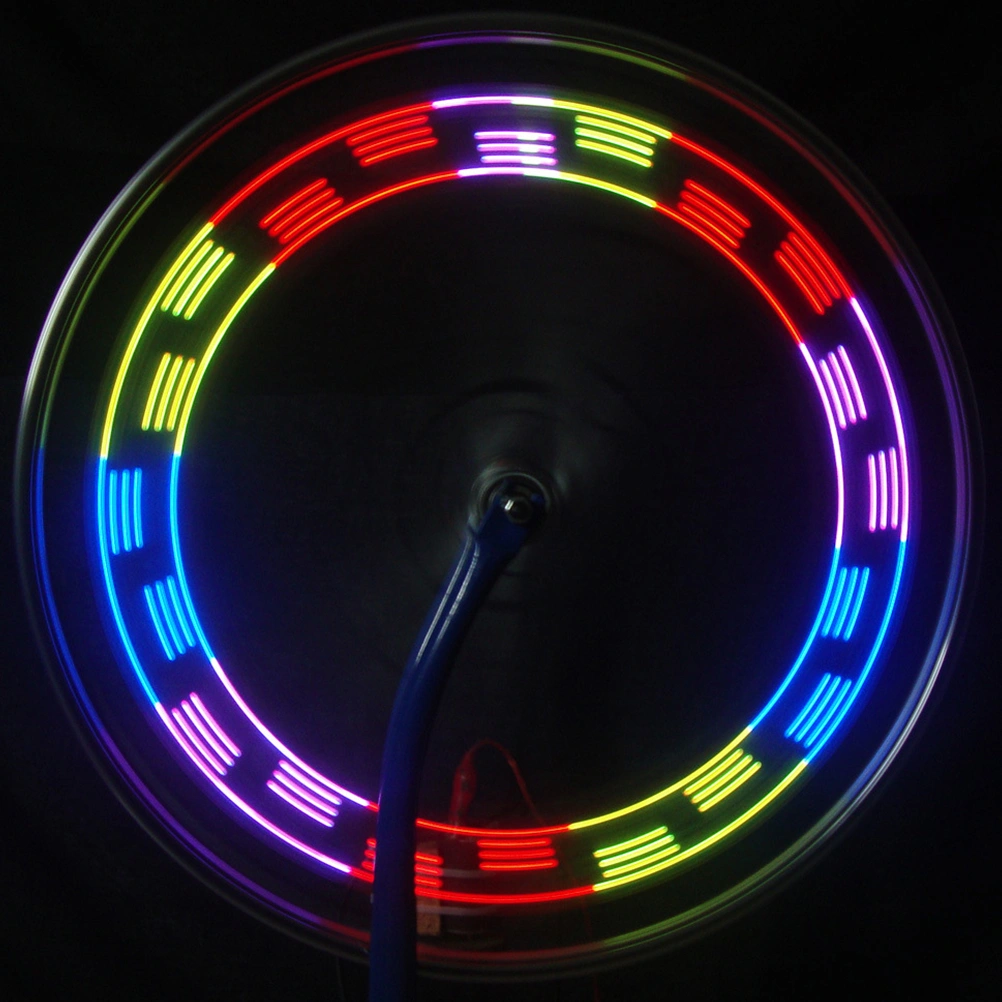 Bike Spoke Light LED Bike Wheel Light Colorful Wheel Spoke Light Bike Accessory