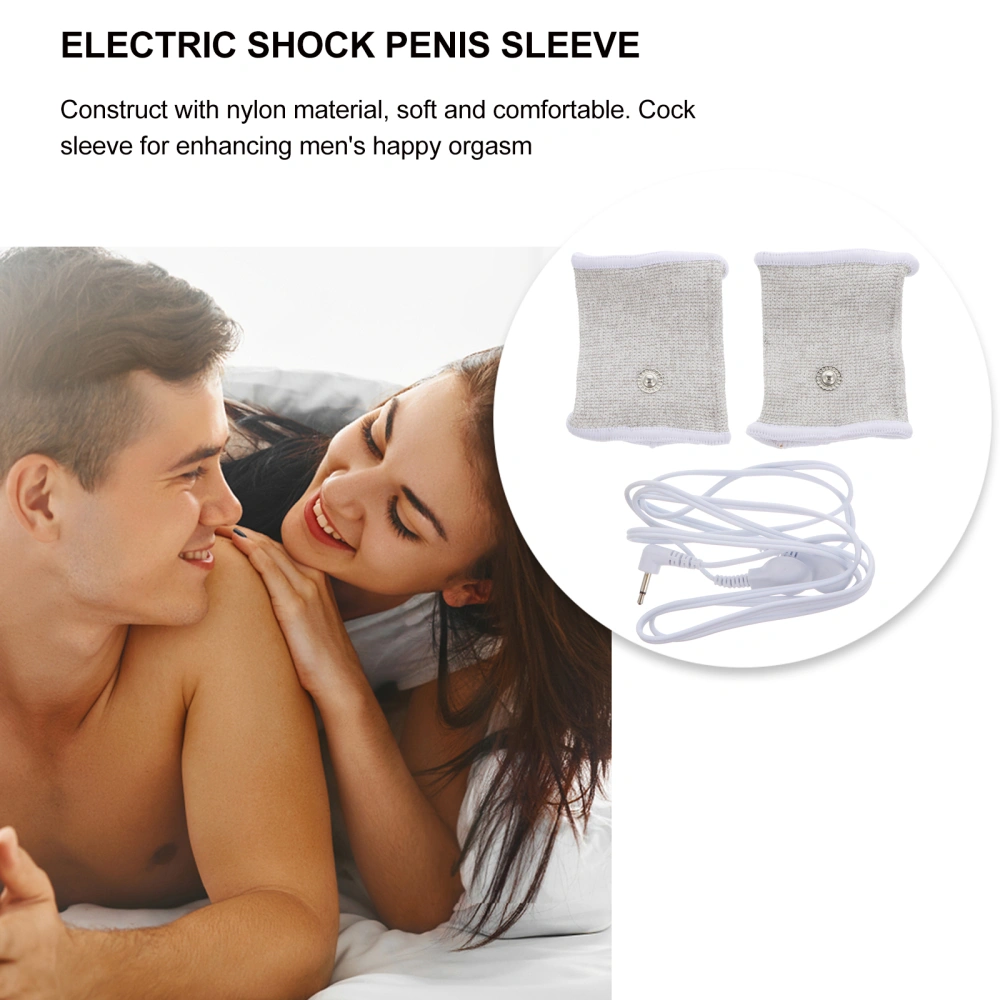 Electric Penis Sleeve Time Delay Sex Simulator Massager Rooster Ring