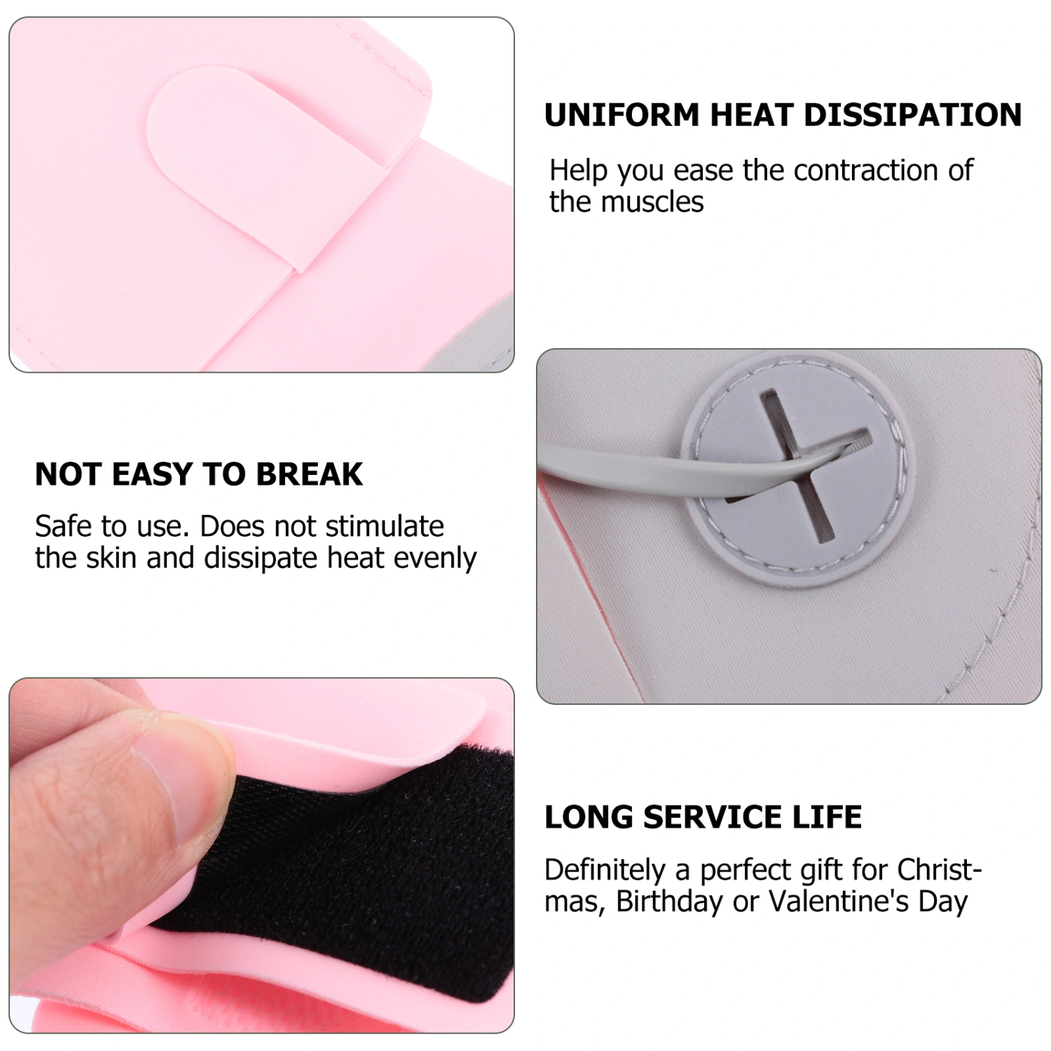 Menstrual Heating Pad Portable Waist Lower Back Belt for Period Pain Relief