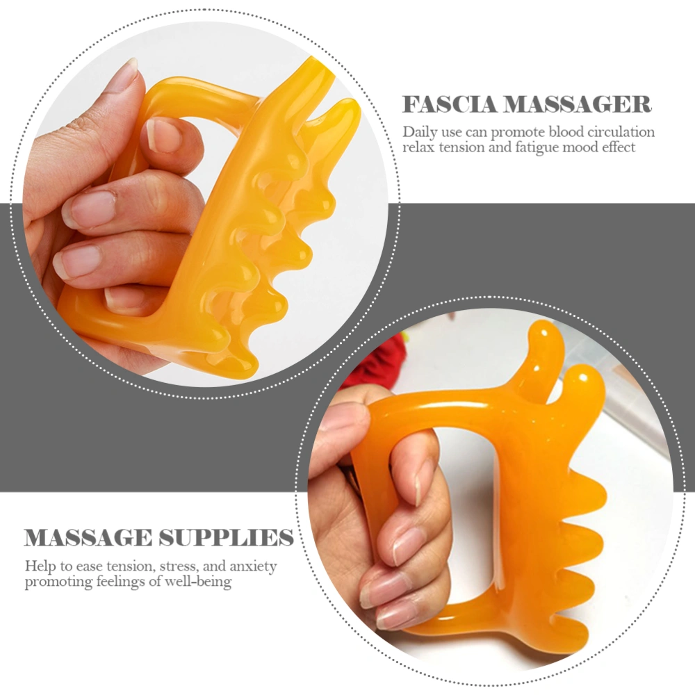 2Pcs Handheld Massagers Body Massage Tools Shoulder Back Resin Massagers