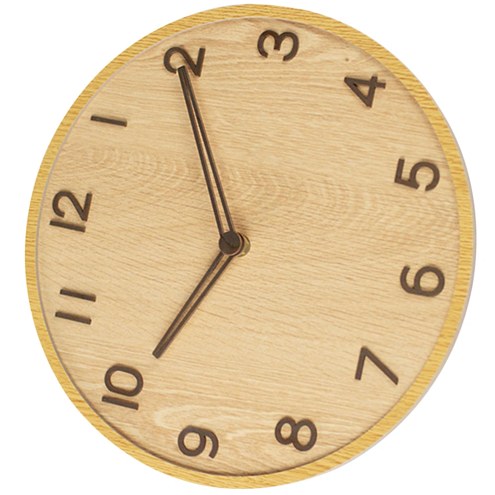 Wall Hanging Clock Wood Hanging Clock Wall Clock Silent Wall Clock Living Room Decor