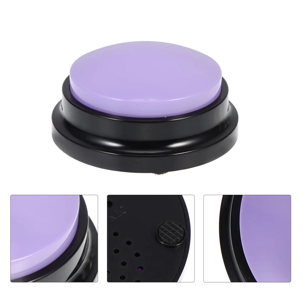 Interesting Dog Button Interactive Talking Button Wear-resistant Recording Button Dog Accessory