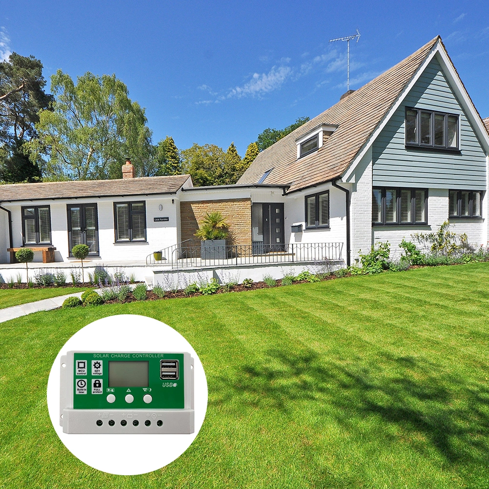 Solar Charge Controller LCD Output Solar Cell Panel Regulator Controller (50A)