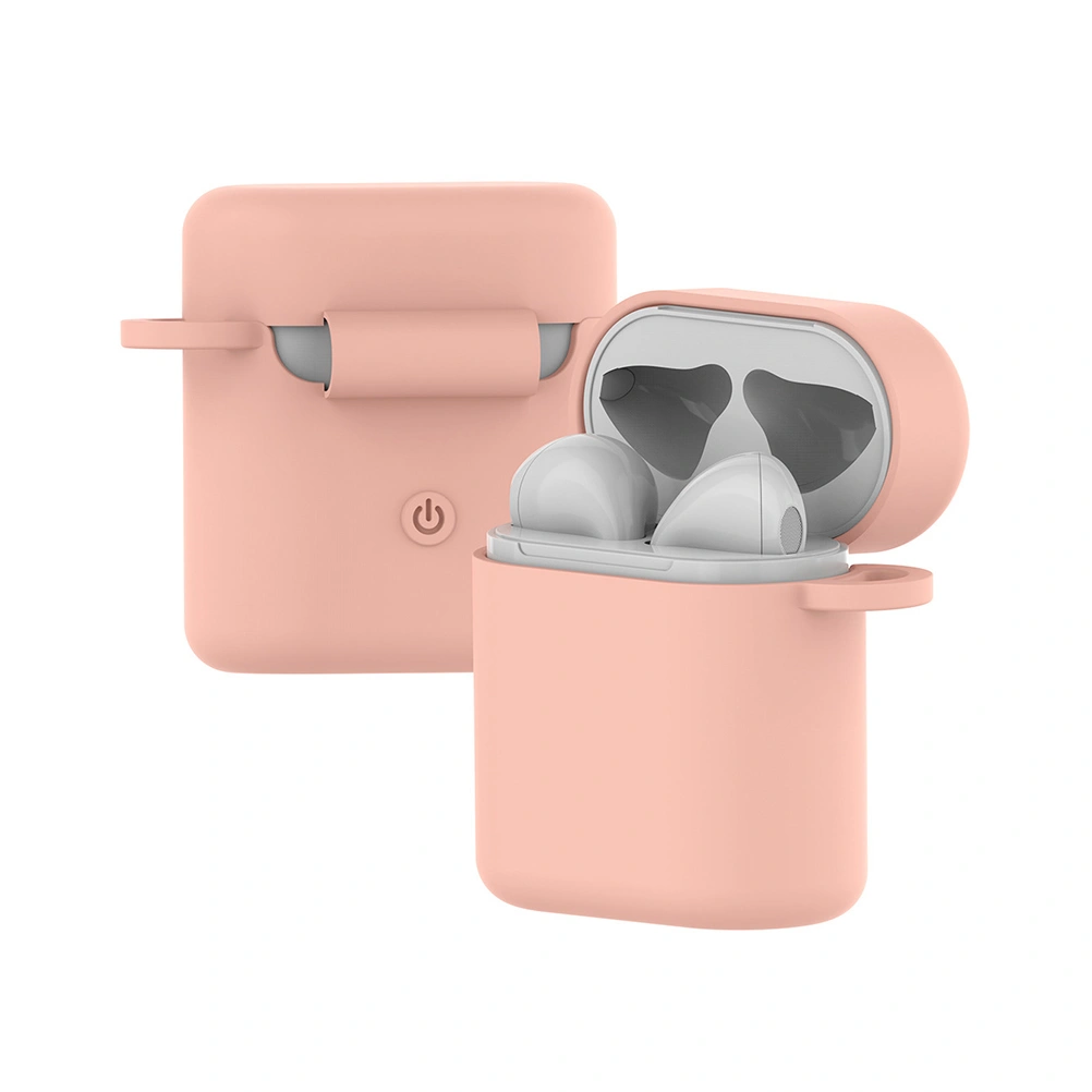 Dust Proof Armor Shockfroof for Wireless Earphone Protective Case Cover Compatible for Huawei Freebuds2/Honor Flypods Pro Pink