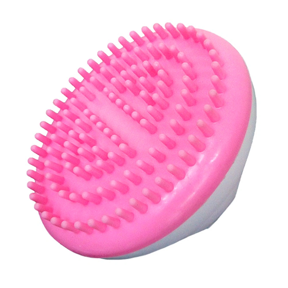 Cellulite Massager and Remover Brush Mitt for Arms Legs Thigh Body Massaging (Pink)