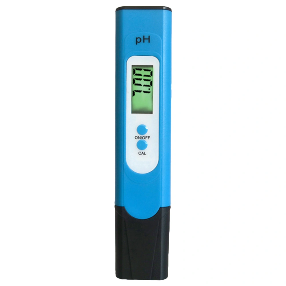 1Pc PH Meter Acidity Measurement Pen Stick Practical Portable Digital PH Check Meter(Blue)