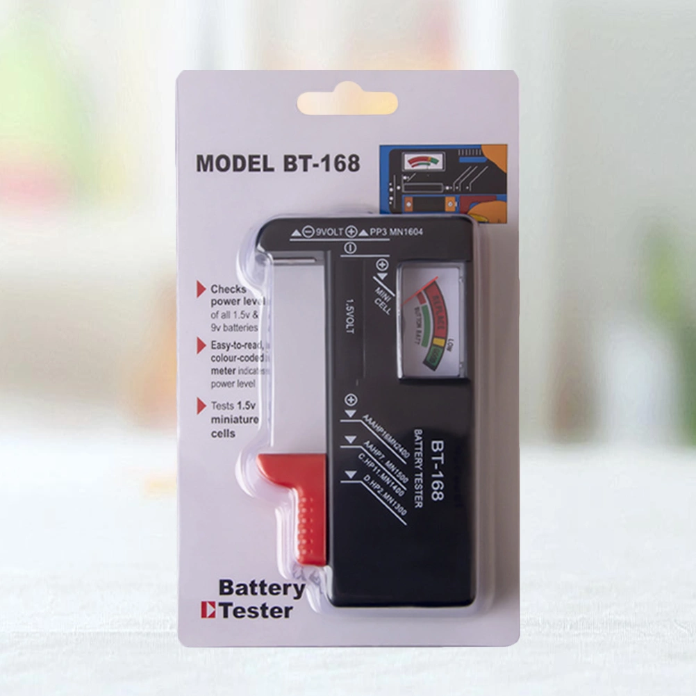 Durable Battery Capacity Tester Battery Capacity Tester with Wrapping (BT-168)