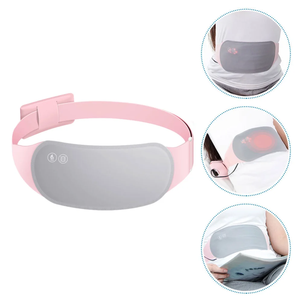 1 Set Warm Uterus Waist Belt Waistband 3 Heat-Settings Menstrual Heating Pad