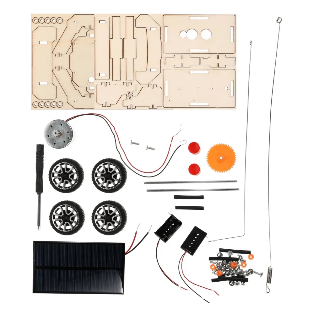 1 Set Remote Operation Solar Energy Powered Toy Kids Plaything (without Battery)