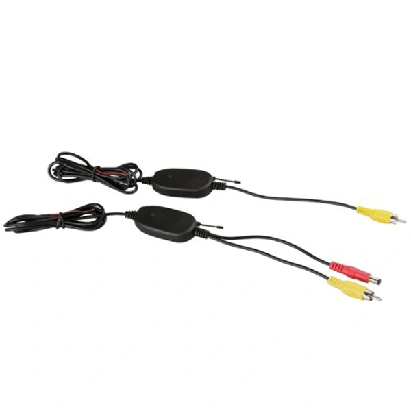 2.4GHz Wireless RCA Video Transmitter & Receiver Set for Car Rearview Camera Monitor System