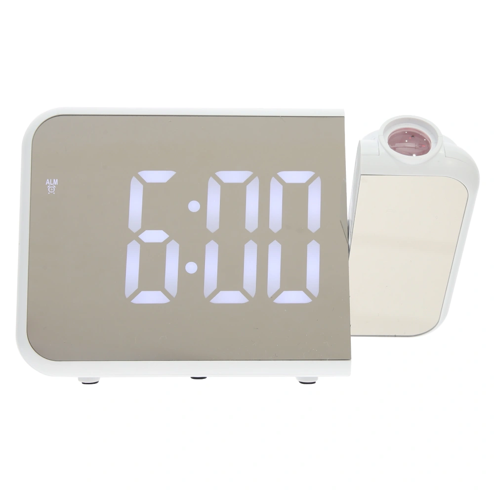 1 Set Desktop Projection Electronic Clock Student Alarm Clock Dormitory Alarm Clock