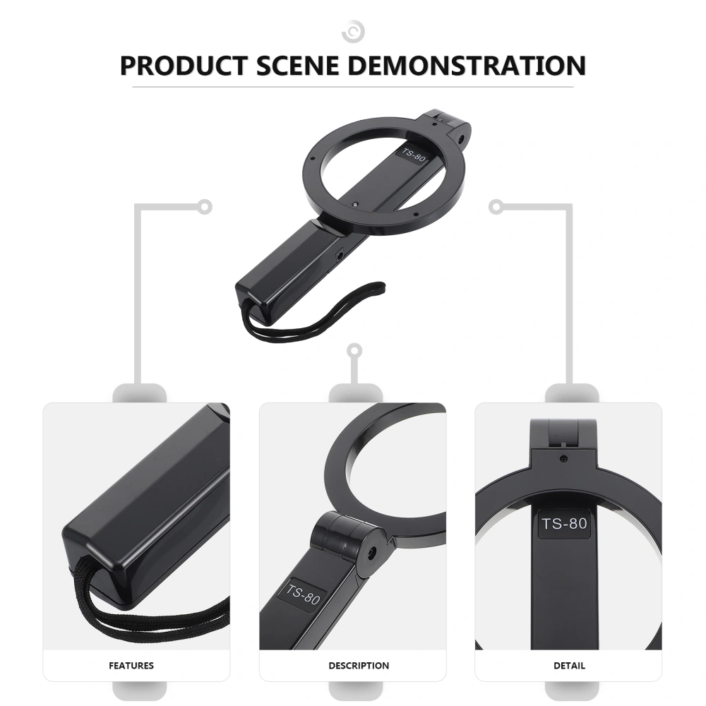 Metal Detector Portable Handheld Plastic Detector Safe Metal Detecting Tool