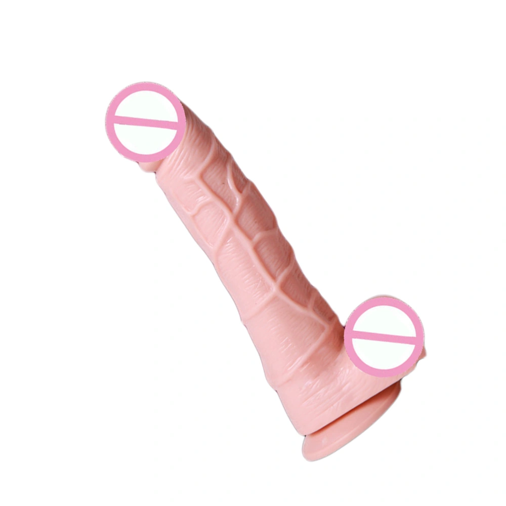 Flexible Adult Sex Toy Realistic Vibrating Dildo G Spot Stimulating Toy Pleasure Wand 18.5cm