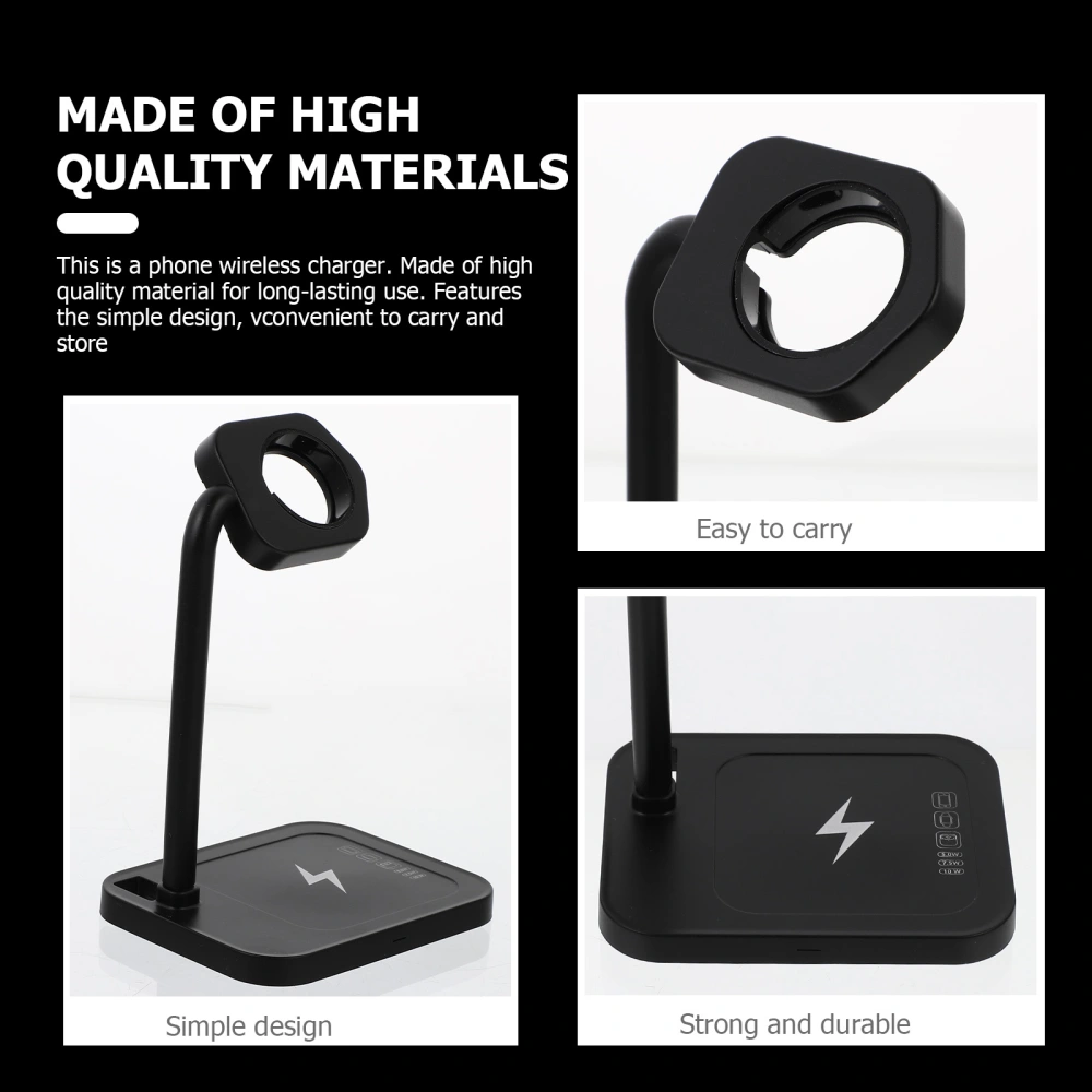 2 in 1 Wireless Charger Bracket Wireless Charger for Phone Watch Headset