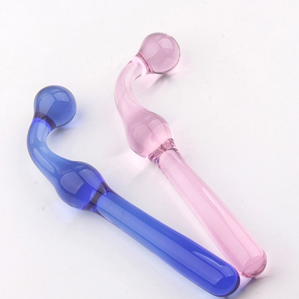 Glass Dildo Realistic Penis Toy Self-pleasure Toy Adults Flirting Massager