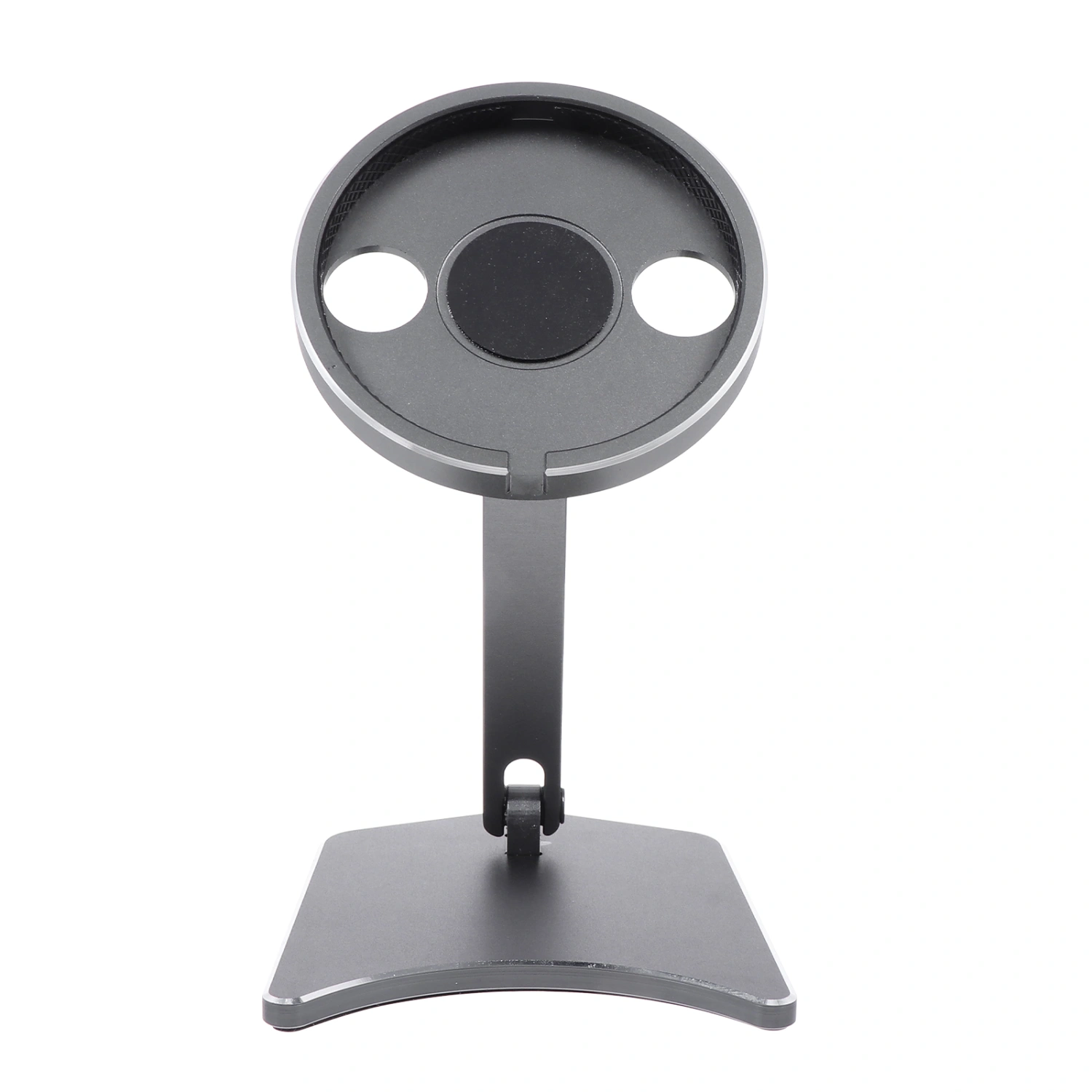 1Pc Wireless Charger Rack Lazy Phone Stand Practical Desktop Phone Holder (Silver)