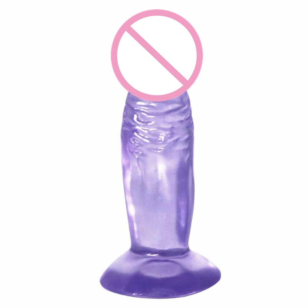 1pc Portable Mini Dildo Sex Flirting Massager G-spot Climax Stimulator Female Masturbator for Adult Blue