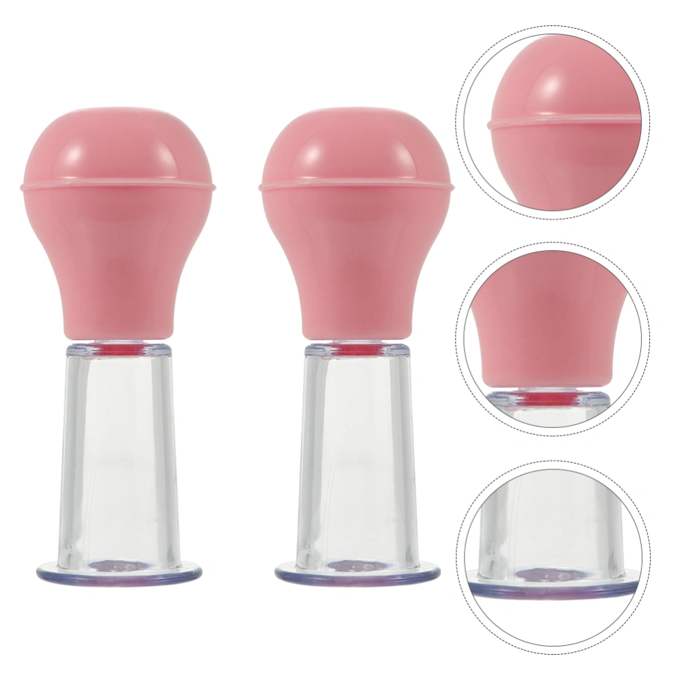 2pcs Female Silicone Nipples Sucker Exotic Vacuum Breast Suckers Stimulator