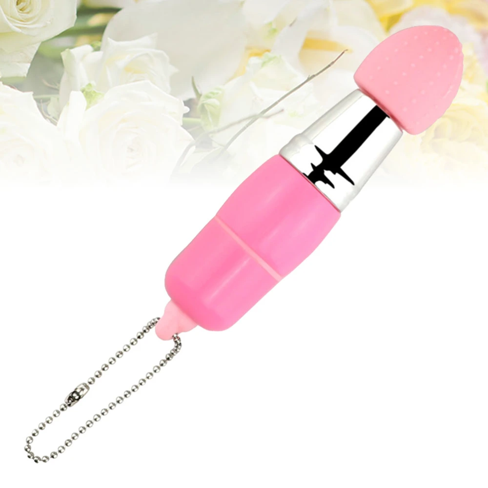 Pink Mini Silicone Vibrator Portable Sexual Massager Vibrator Massage Female Masturbation Sex Toy