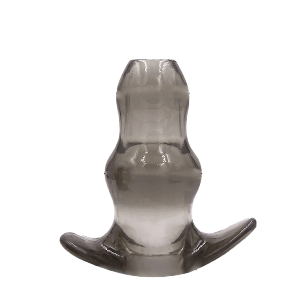 Silicone Anal Plug Masturbator Adult Anal Plug G Spot Sex Flirting Toys Size 5 (Transparent 5)