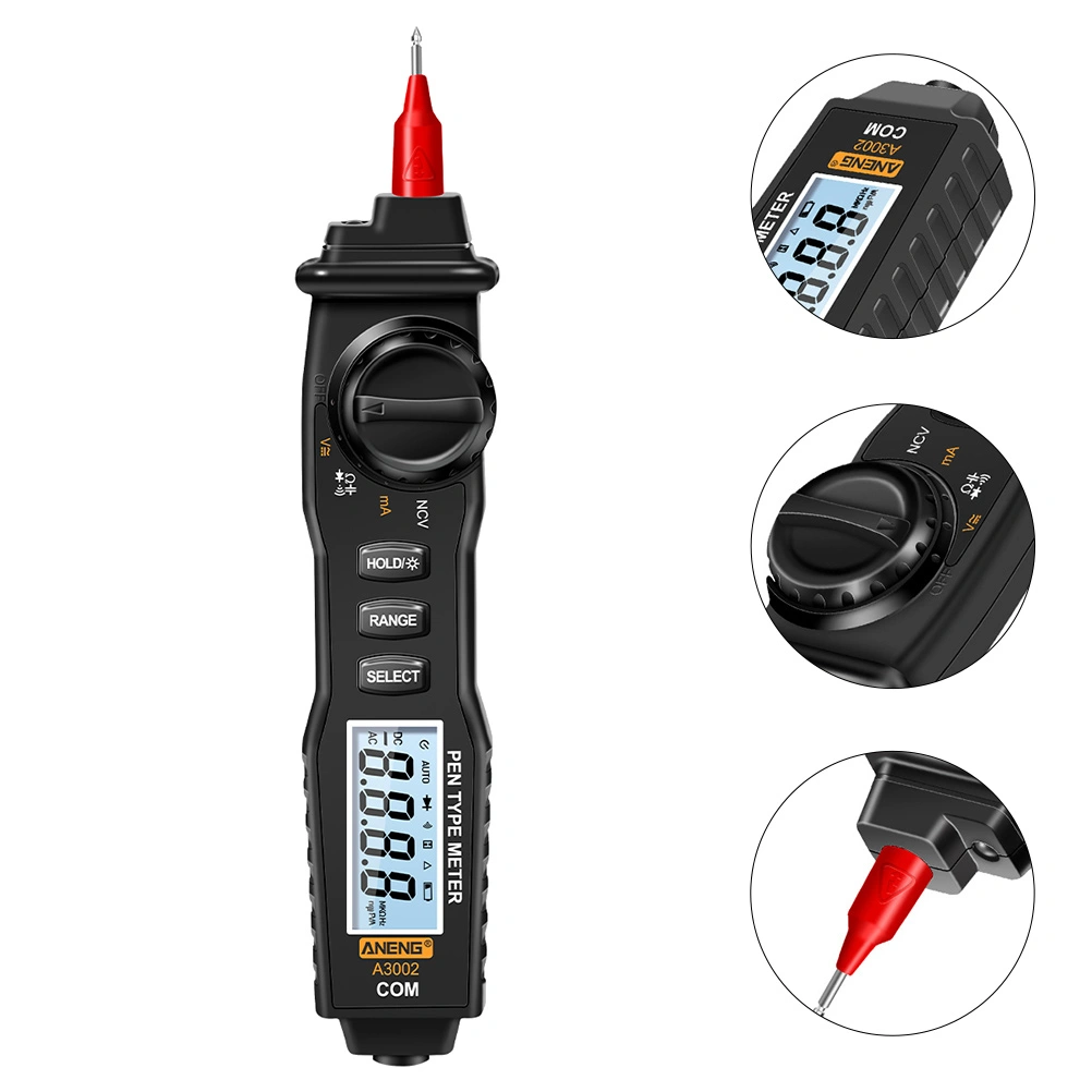 Digital Multimeter Voltage Current Capacitance Pen-style Multimeter Supply