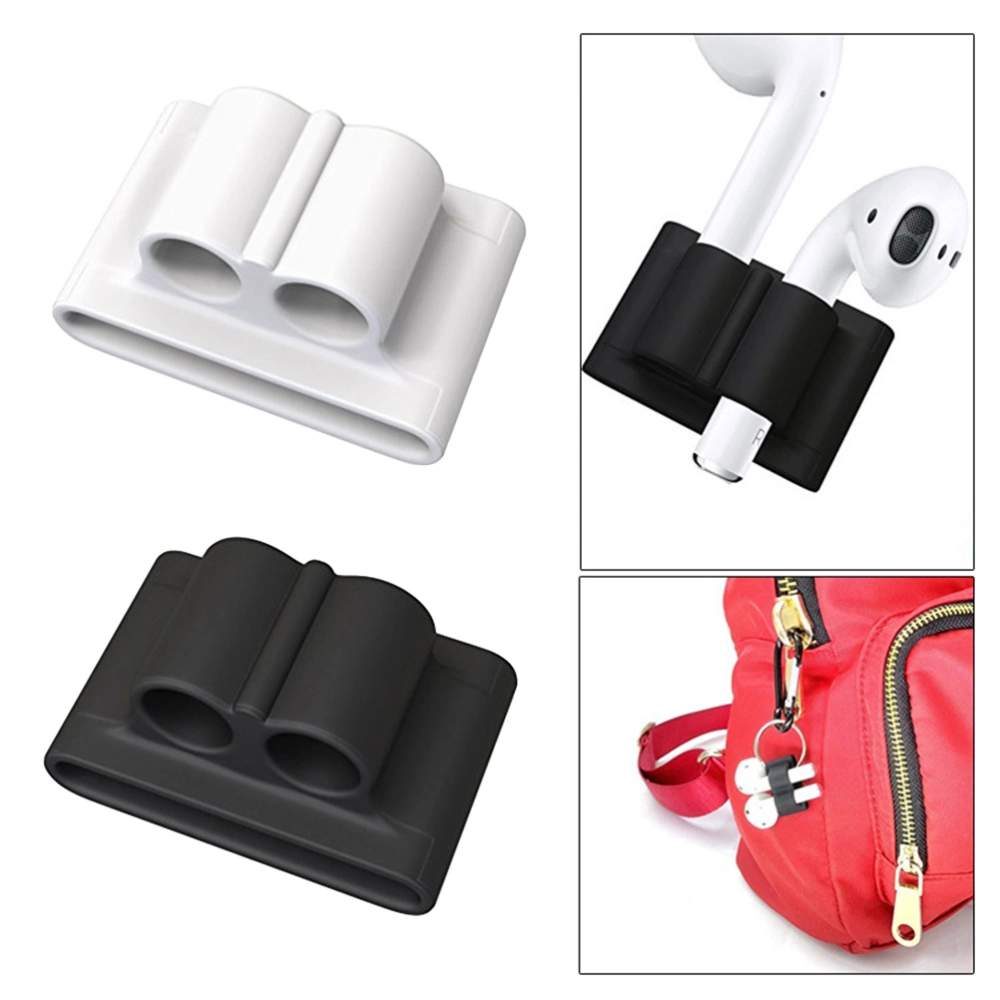 2pcs Wireless Headphone Protector Resistant Holder Compatible for AirPods and Watch without Earphones