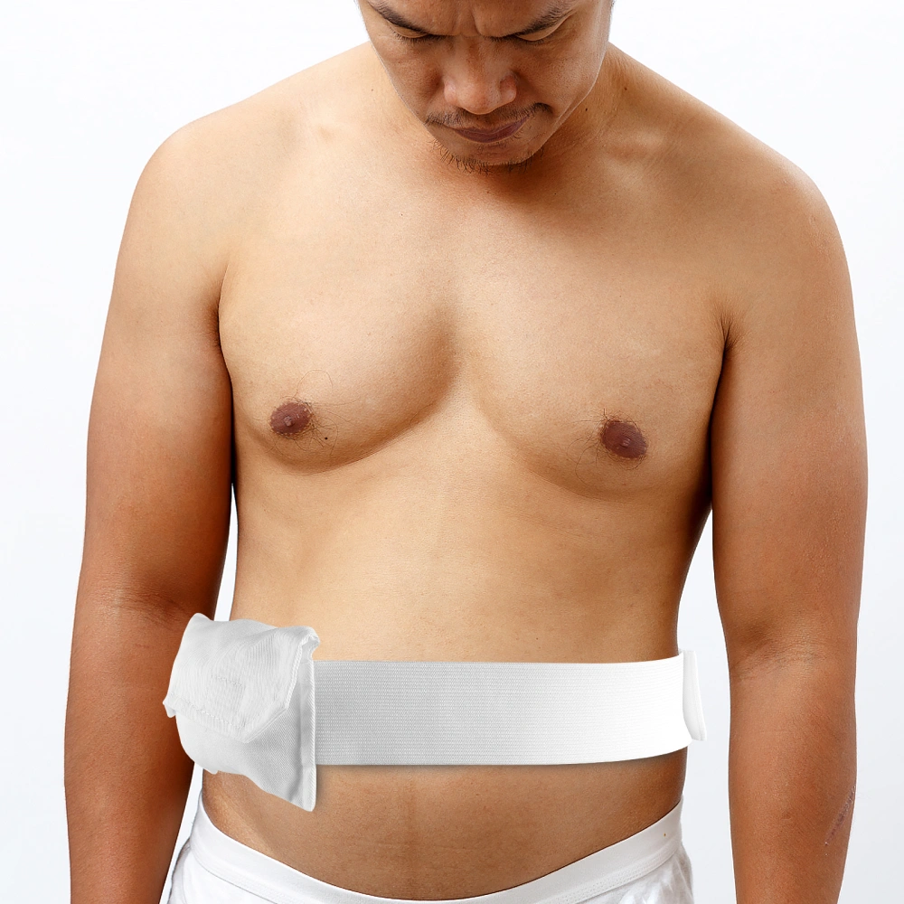 Adjustable Abdominal Dialysis Belt Peritoneal Dialysis Conduit Protection Belt