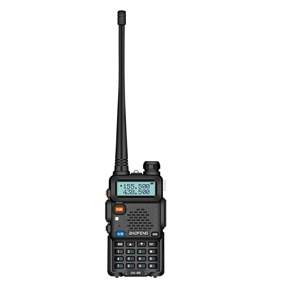 1pc Wireless Walkie Talkie Handheld Mini Walkie Long Range for Office Restaurant Hotel (Black UK Plug)