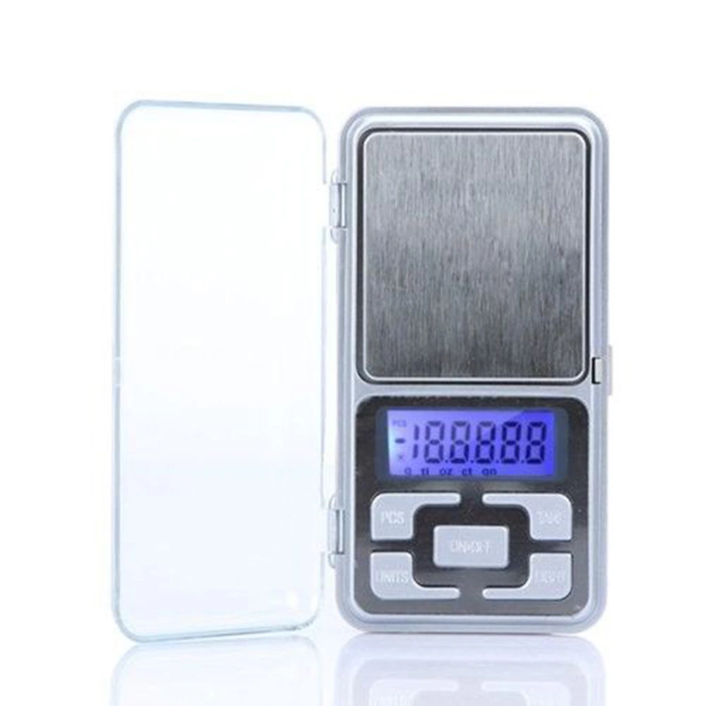 100/0.01g Mini Portable Jewelry Reloading Scale (Silver)
