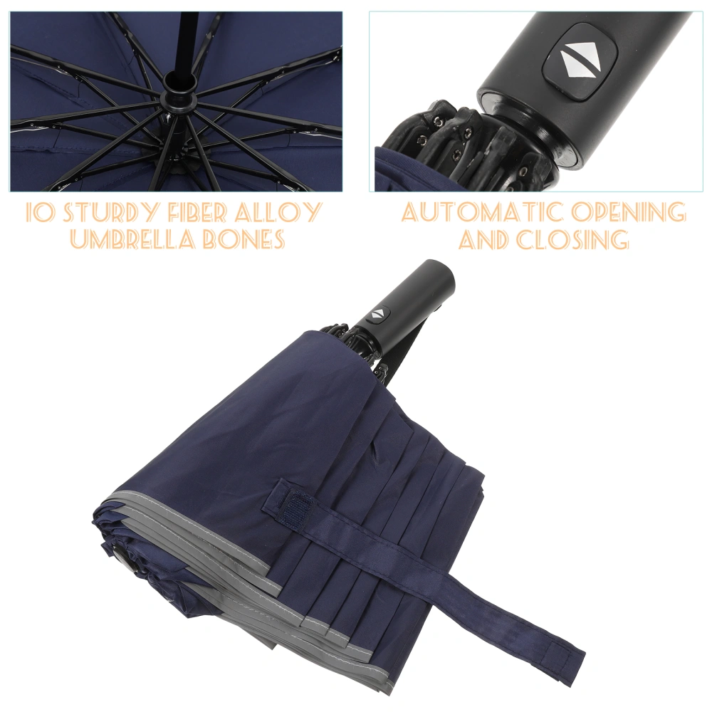 Foldable  Umbrella Outdoor Use Wind-proof Umbrella Universal Reflect Light Umbrella