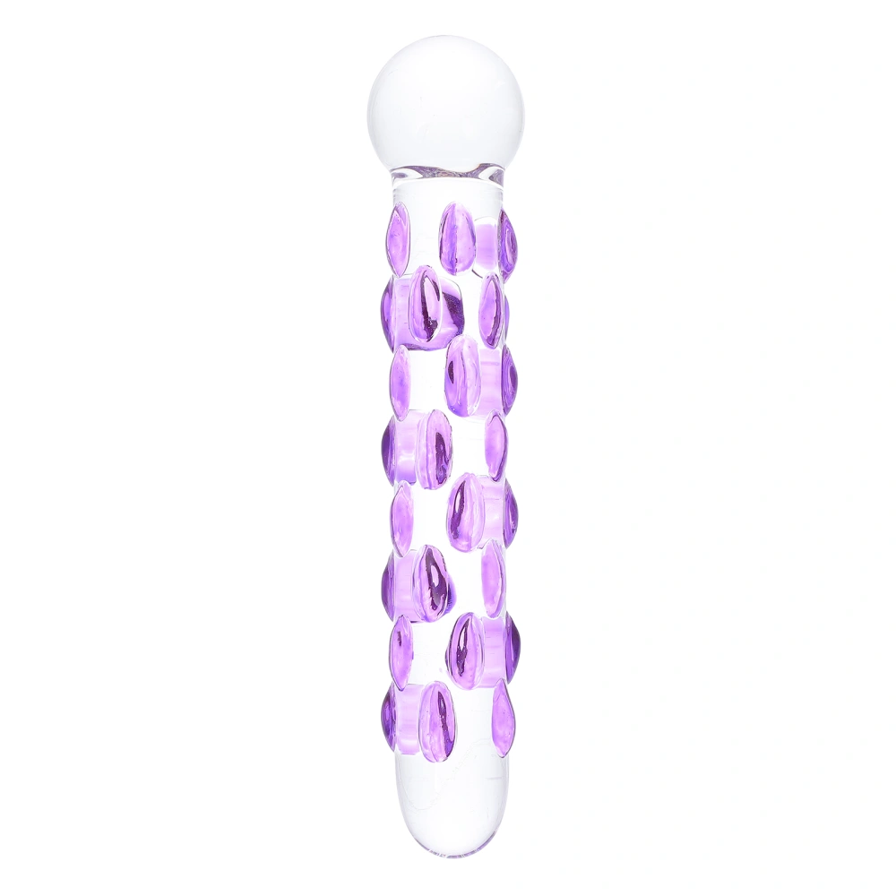 Glass Bead Penis Anal Plug Stimulator Adult Masturbator Toy Adult Sex Prop