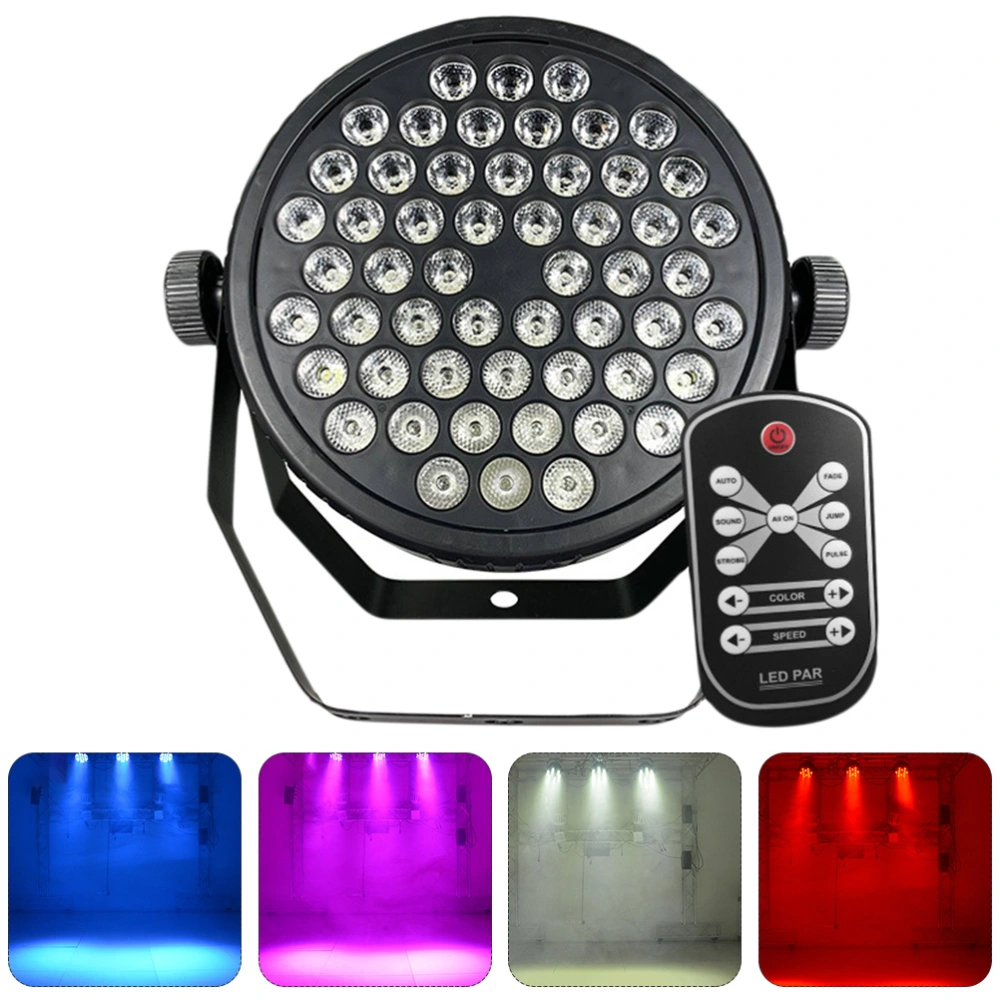 Colorful PAR Lamp LED Stage Decorative Projector Lamp without Battery AU Plug