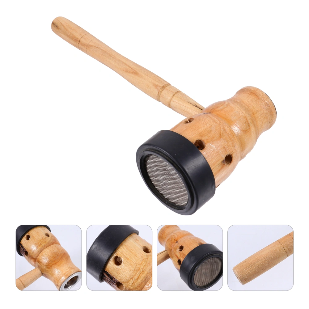 1pc Wooden Moxibustion Tool Handheld Moxibustion Can Moxa Box Massage Supply