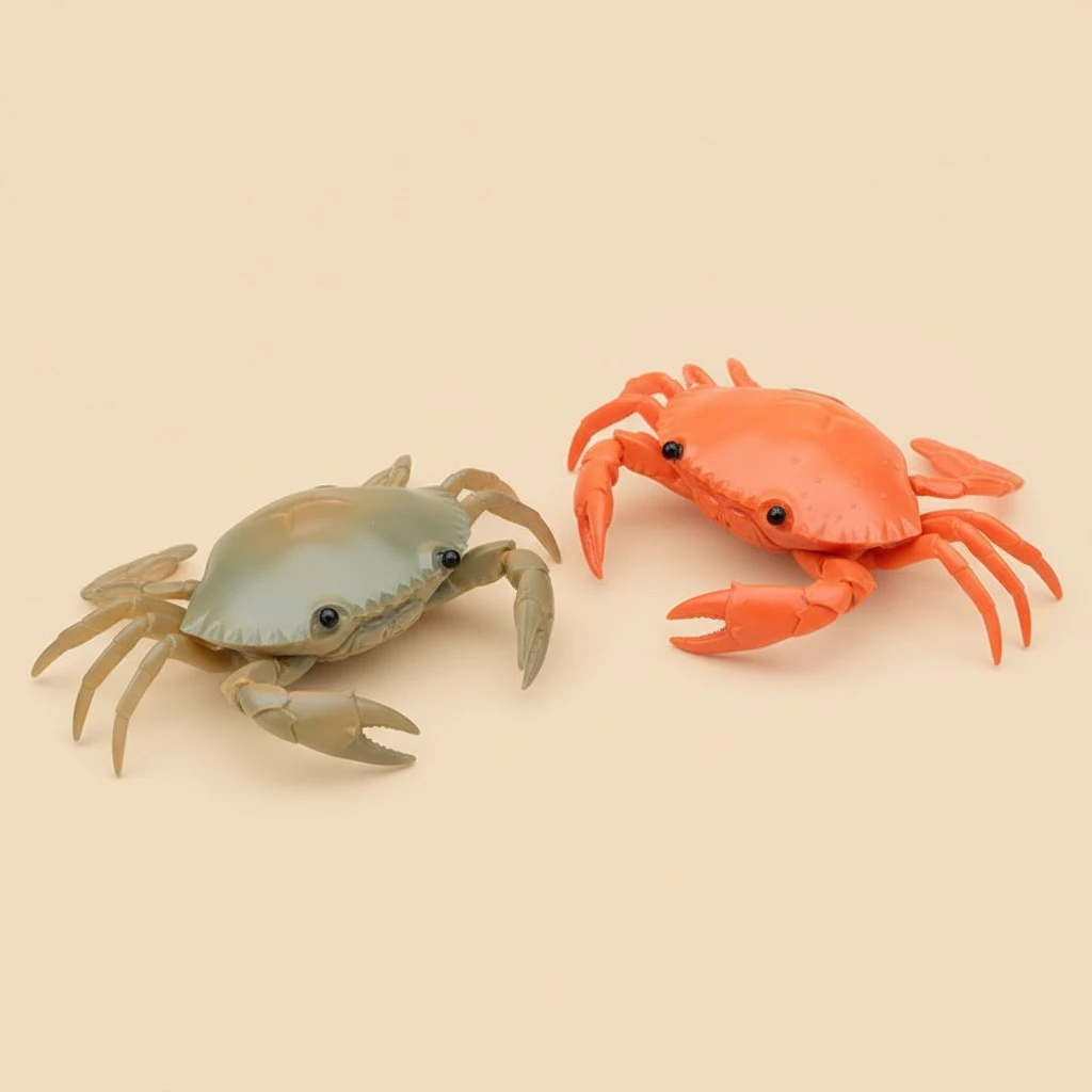 1 Set Simulation Electric Crab Toy RC Animal Simulated Crab Model for Kids