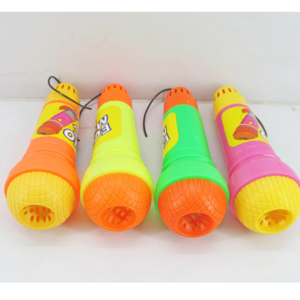 3pcs Echo Microphone Toy Pretend Play Novelty Toy for Kids Children (No Battery Needed)