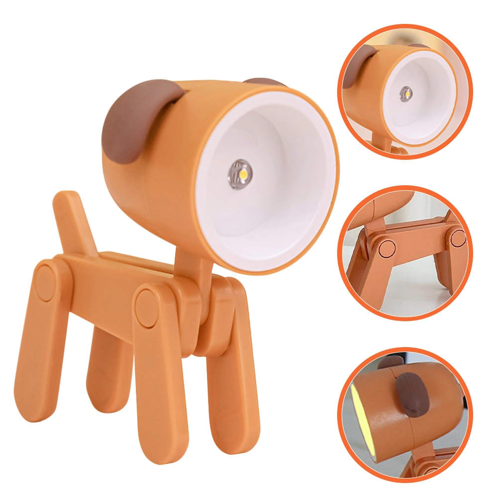 Creative Dog Lamp Puppy Night Light Portable Small Night Light Kids Bedroom Night Lamp