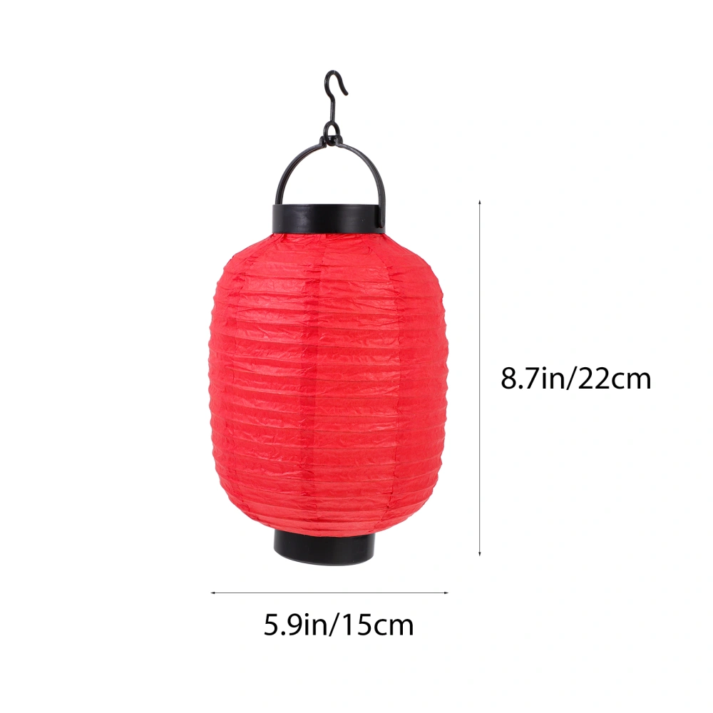 1Pc Japanese Folding Lantern with Light Design for Home Restaurant Decor