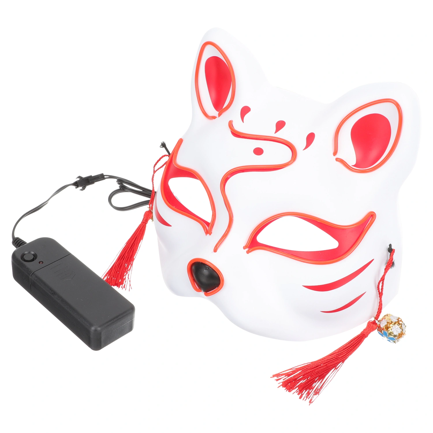 Plastic Glowing Mask Dance Dress up Bar Prop Masquerade Mask Dance Mask