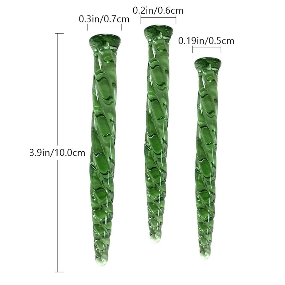 3PCS Glass Urethral Rod Male Urethral Masturbation Stick Sexy Adult Male Supply