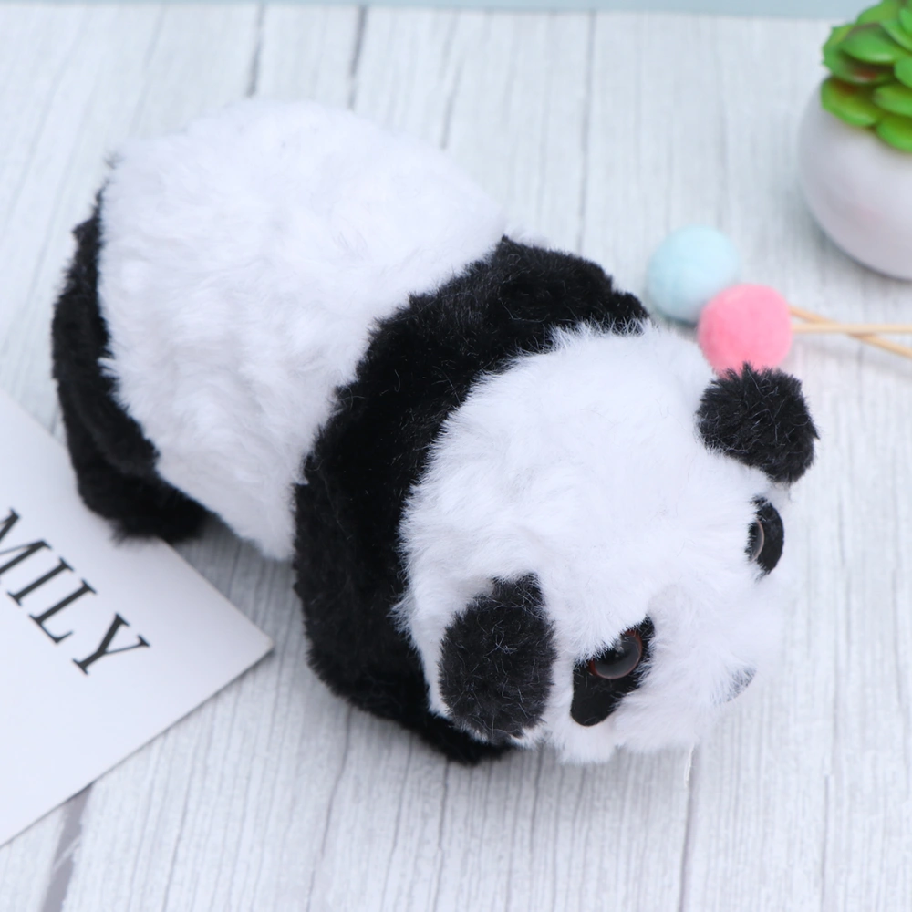 1pc Electric Panda Doll Music Walking Plush Panda Toy Early Childhood Toy without Battery